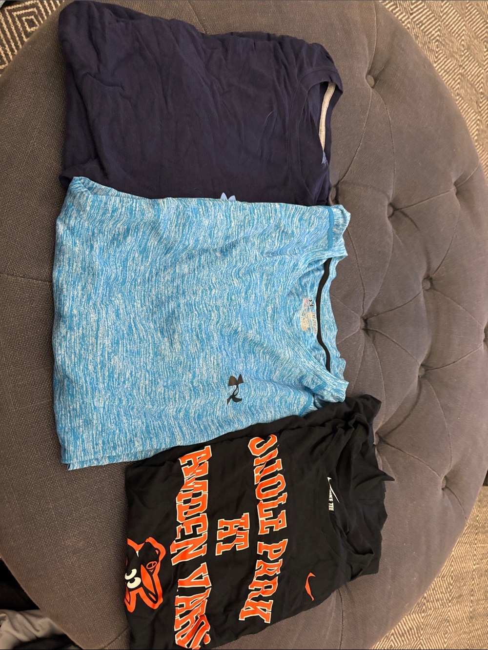 Under armor and Nike t shirt xxl